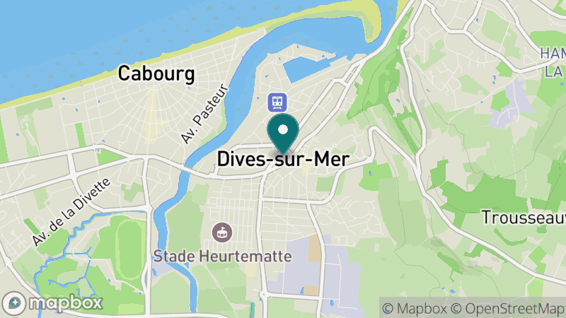 Carte - Dives-sur-Mer