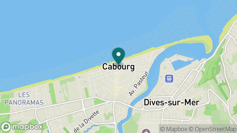 Carte - Cabourg