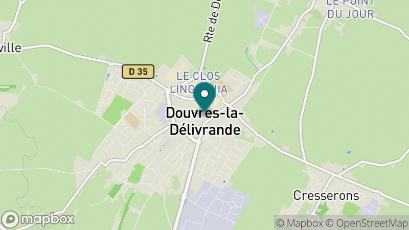 Carte - Douvres-la-Délivrande