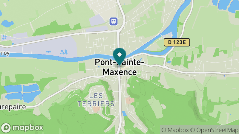 Carte - Pont Sainte Maxence