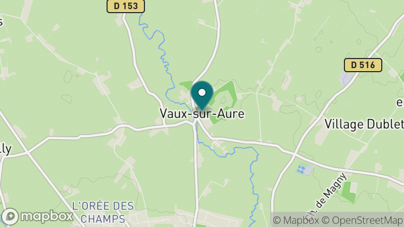Carte - Vaux Sur Aure