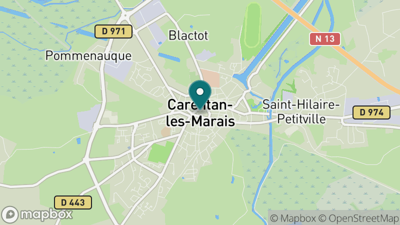 Carte - Carentan-les-Marais