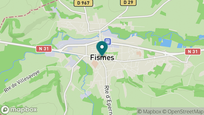 Carte - Fismes