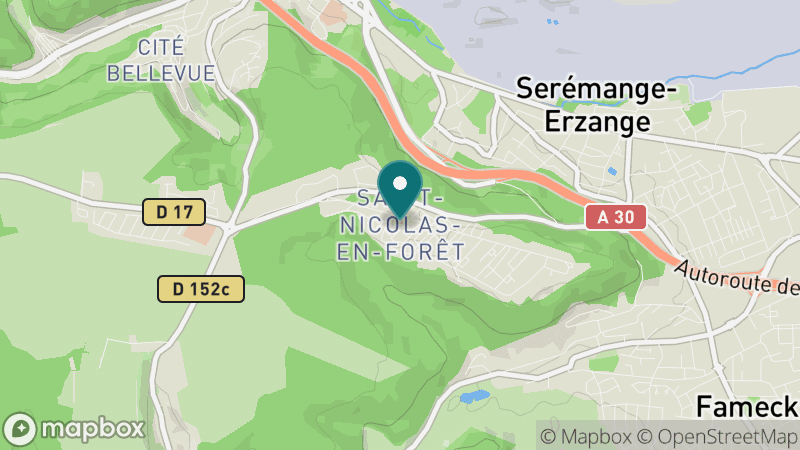 Carte - Saint Nicolas En Foret