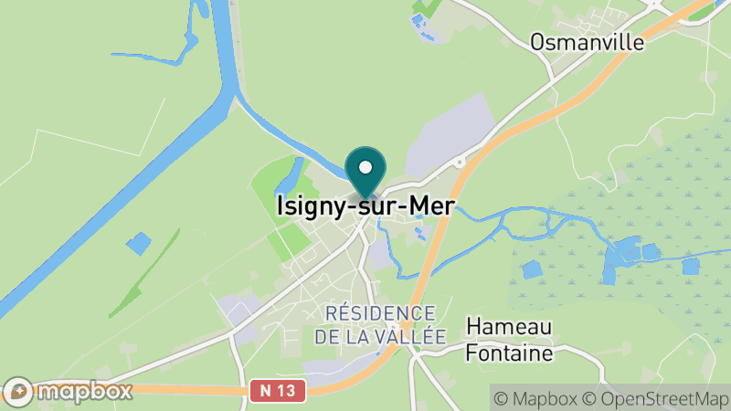 Carte - Isigny Sur Mer