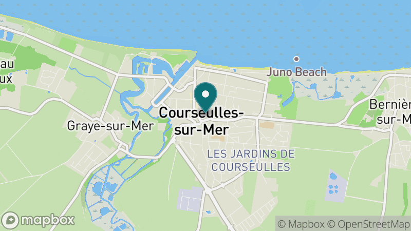 Carte - Courseulles Sur Mer