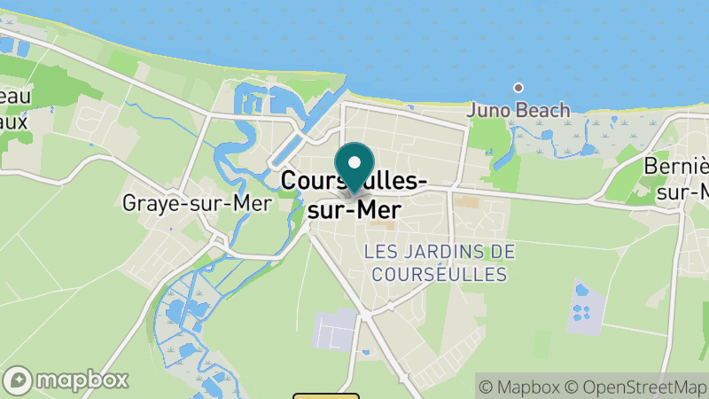 Carte - Courseulles-sur-Mer