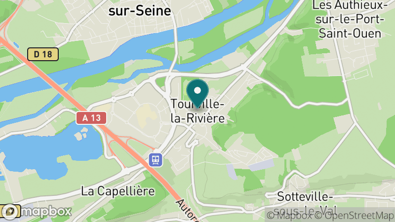 Carte - Tourville-la-Rivière