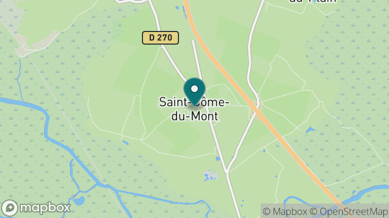 Carte - Saint Come Du Mont