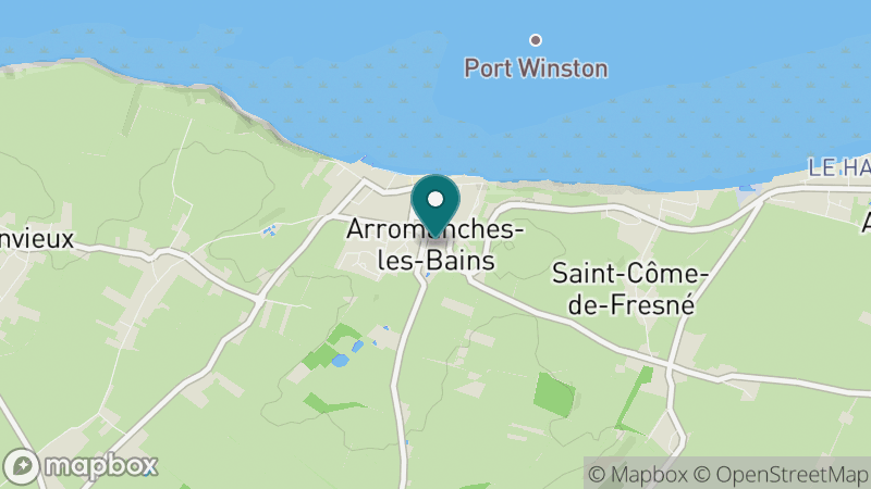 Carte - Arromanches-les-Bains