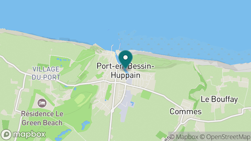 Carte - Port En Bessin Huppain