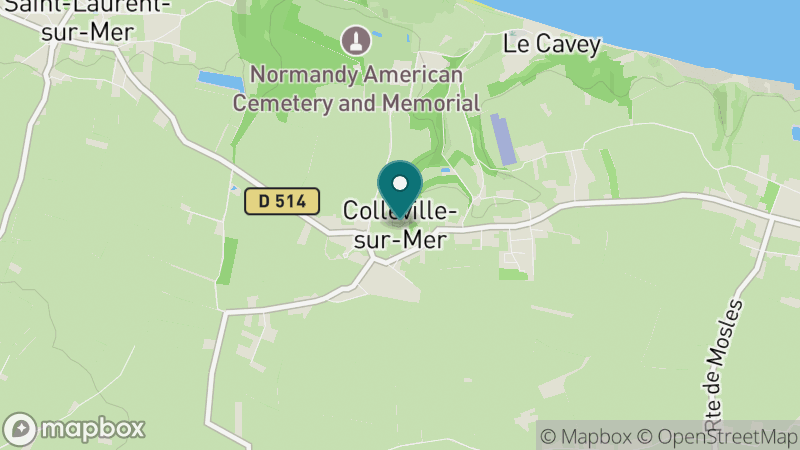 Carte - Colleville Sur Mer