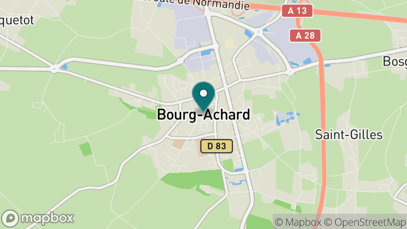 Carte - Bourg Achard