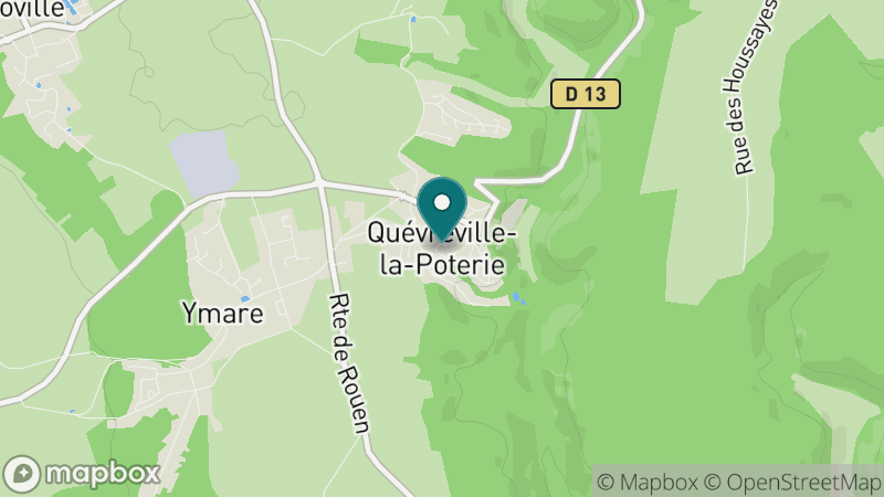 Carte - Quévreville-la-Poterie