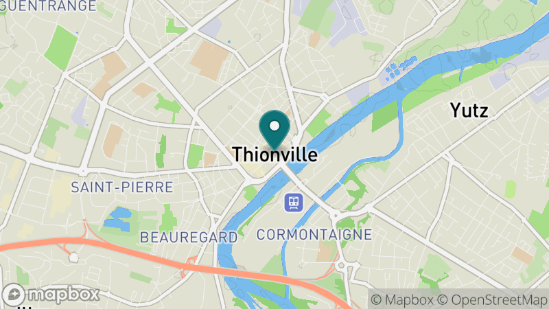 Carte - Thionville