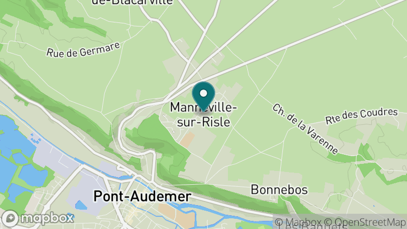 Carte - Manneville Sur Risle
