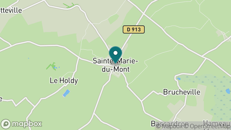 Carte - Sainte Marie Du Mont