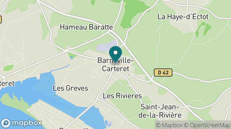 Carte - Barneville Carteret