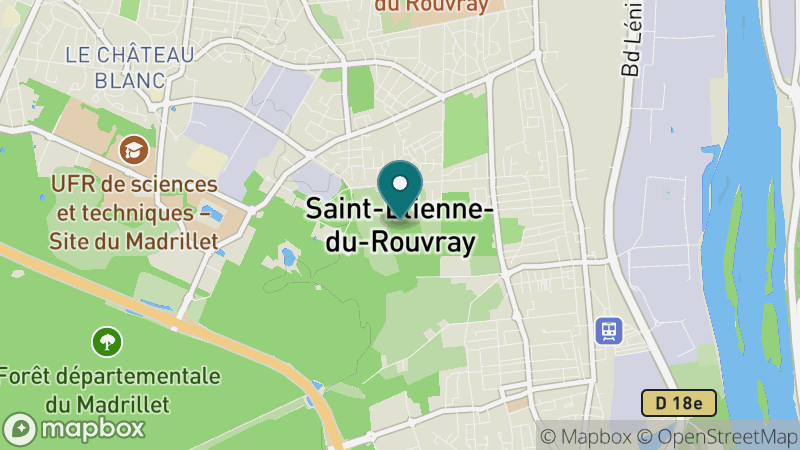 Carte - Saint-Étienne-du-Rouvray