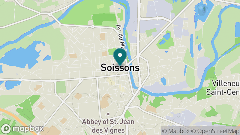 Carte - Soissons
