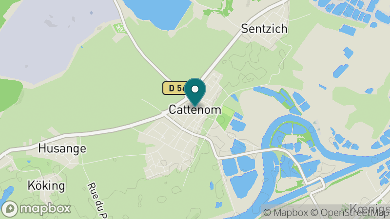 Carte - Cattenom