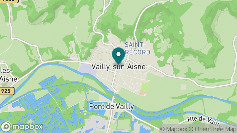 Carte - Vailly Sur Aisne