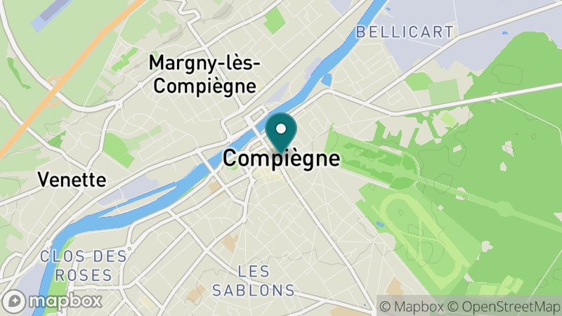 Carte - Compiegne