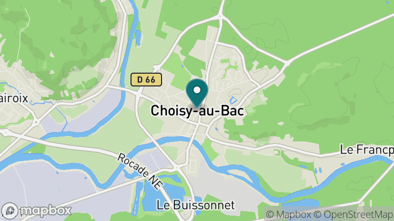 Carte - Choisy-au-bac