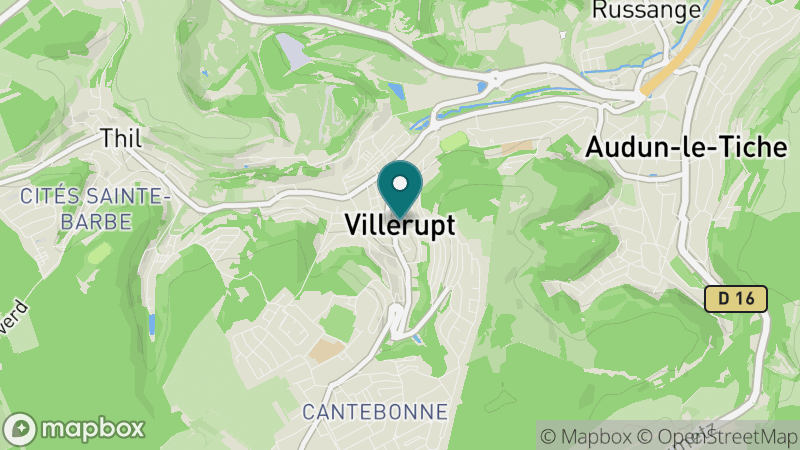 Carte - Villerupt