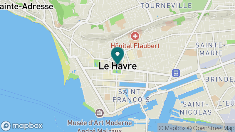 Carte - Le Havre