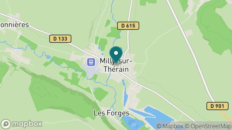 Carte - Milly Sur Therain