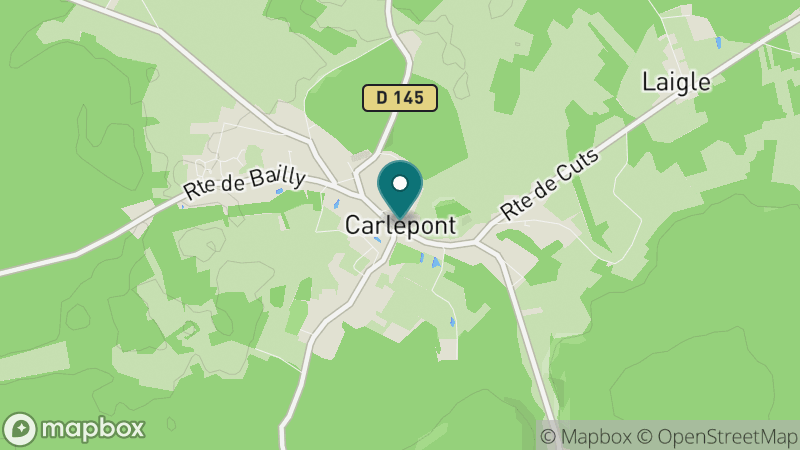 Carte - Carlepont