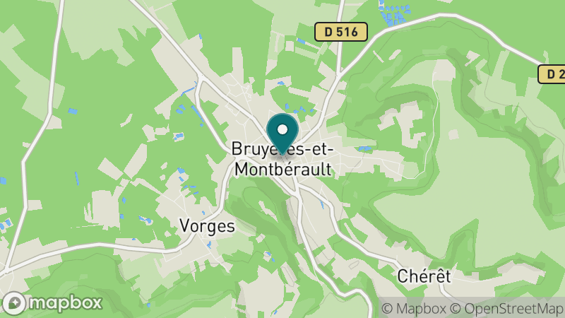 Carte - Bruyeres Et Montberault