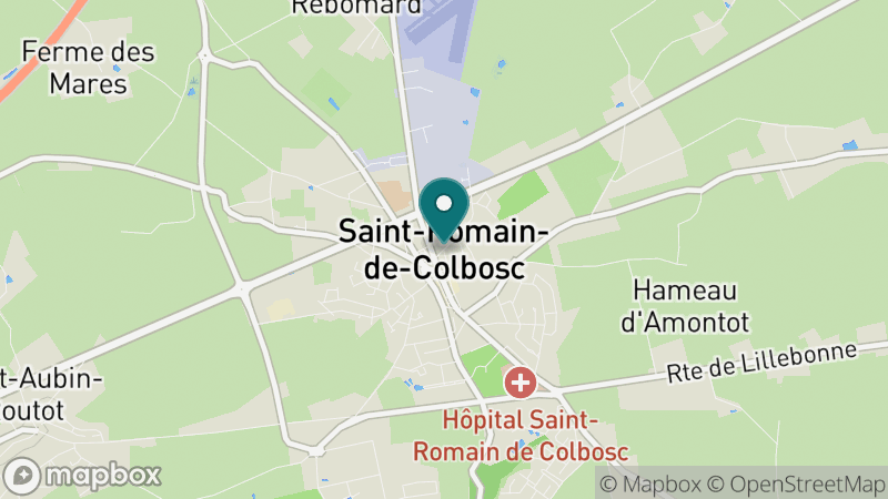 Carte - Saint-Romain-de-Colbosc