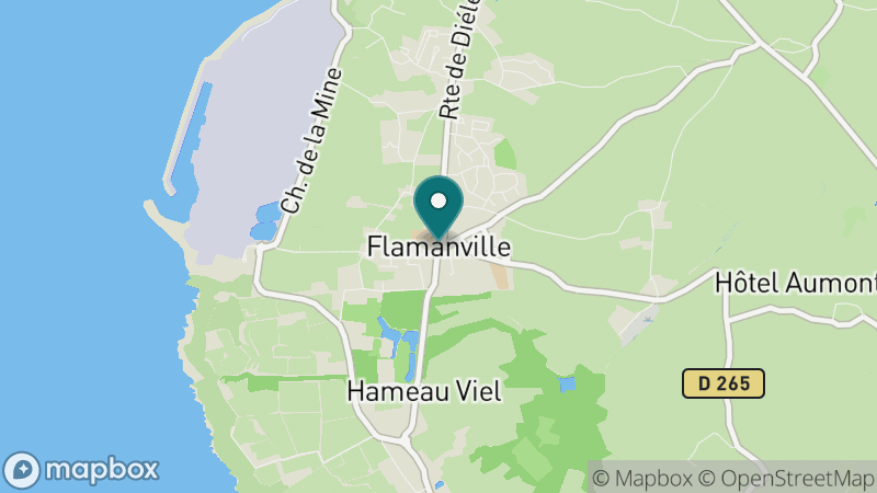Carte - Flamanville