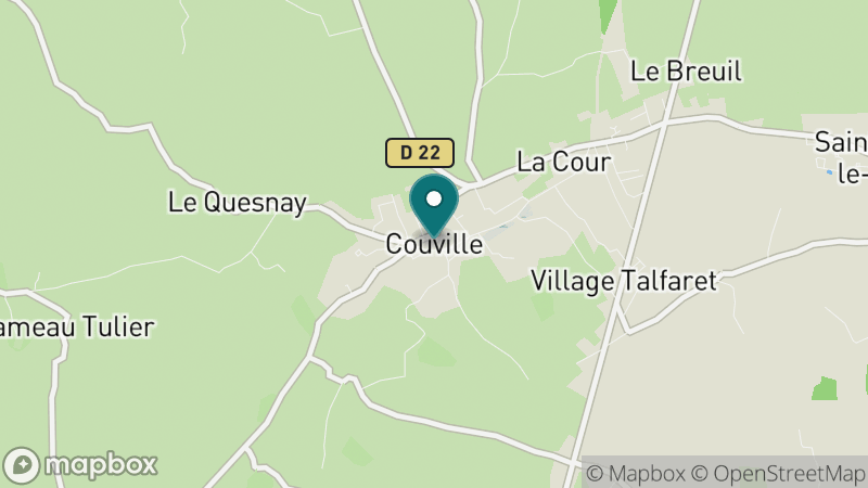 Carte - Couville