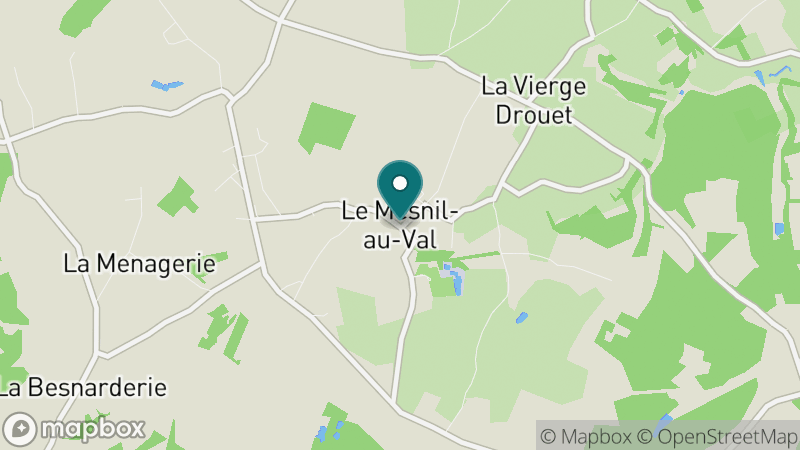 Carte - Le Mesnil-au-Val