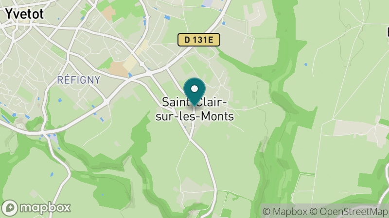 Carte - Saint-Clair-sur-les-Monts
