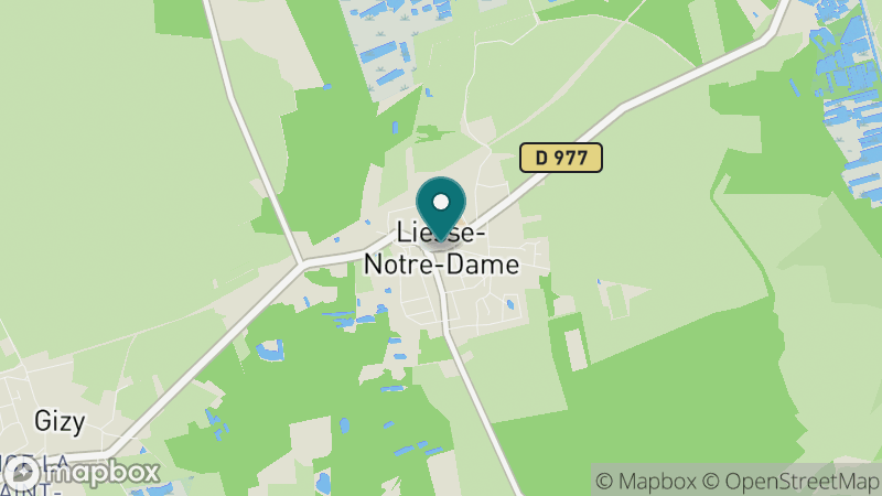 Carte - Liesse-Notre-Dame