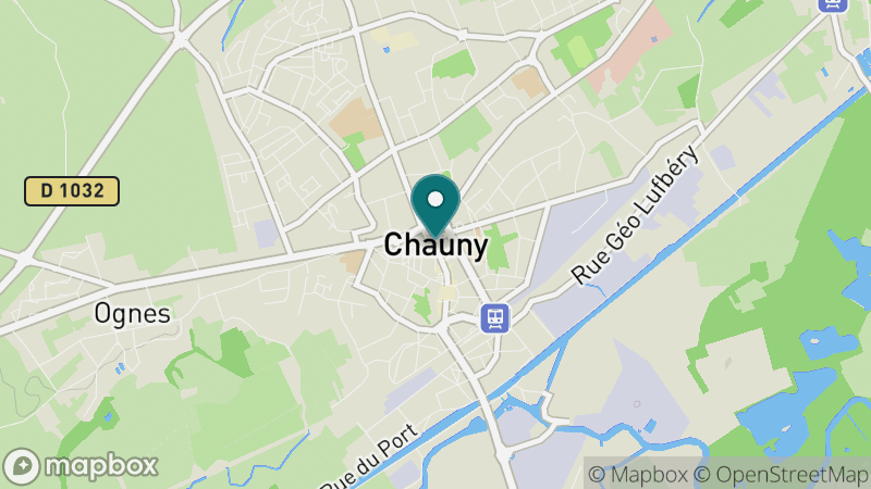 Carte - Chauny