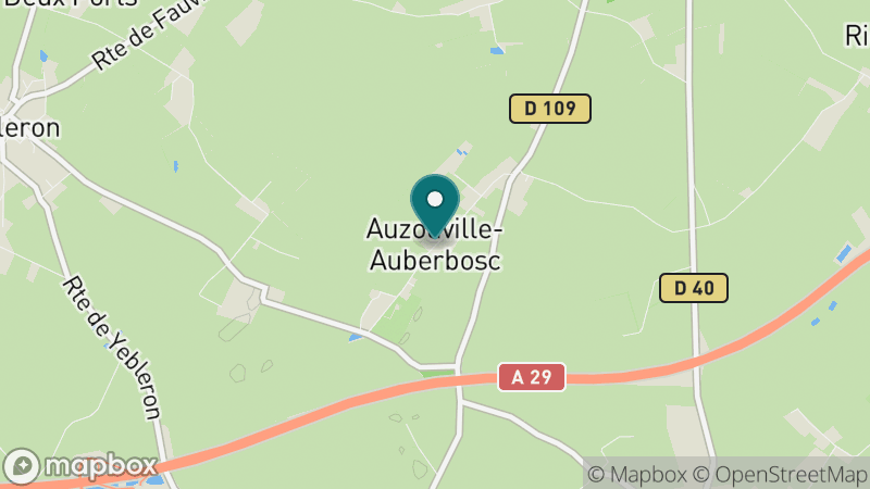 Carte - Auzouville-Auberbosc