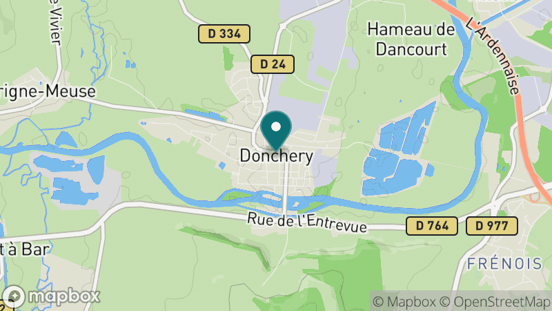 Carte - Donchery