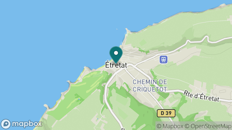 Carte - Étretat