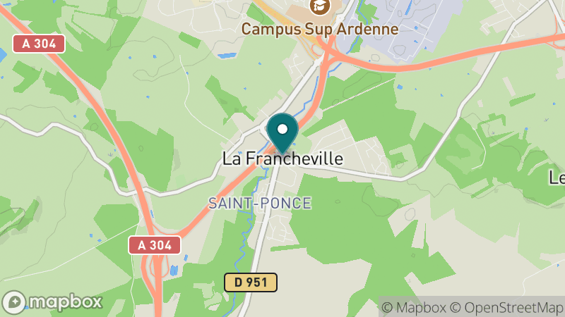 Carte - La Francheville