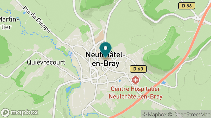 Carte - Neufchatel En Bray