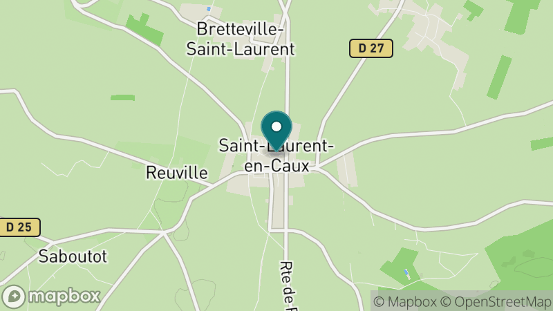 Carte - Saint-Laurent-en-Caux
