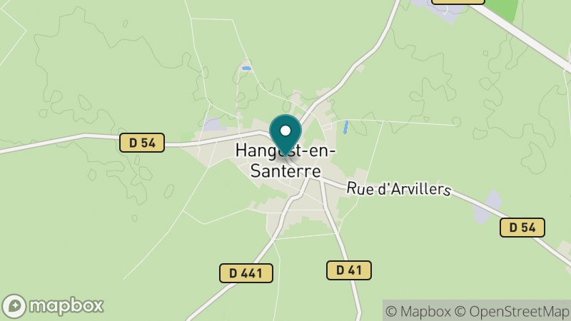 Carte - Hangest-en-Santerre