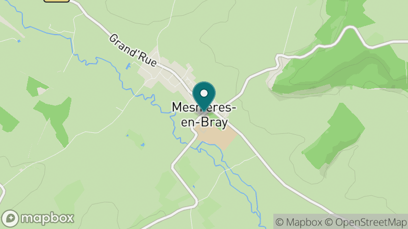 Carte - Mesnieres En Bray