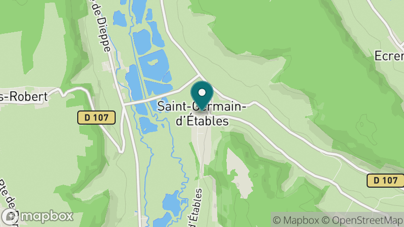 Carte - Saint-Germain-d'Étables