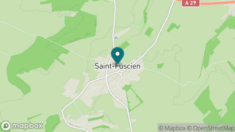 Carte - Saint Fuscien